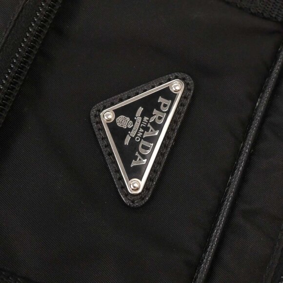 Prada Black Nylon Handbag 56 177472 - Picture 7 of 10